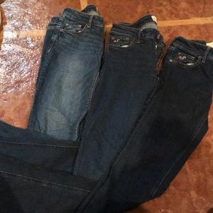 Bundle hollister jeans